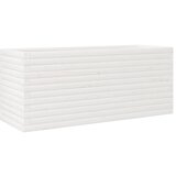 Maison Chic Vrtno cvetlično korito - Cvetlični Lonec belo 110x40x45,5 cm trdna borovina, (21788563) Cene