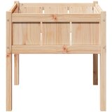  Vrtna saksija Priroda 70 x 70 x 70 cm Čvrsto borovo drvo | shoptok.hr