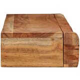 vidaXL Zidne police 2 kom 100x17x8 cm od masivnog bagremovog drva | shoptok.hr