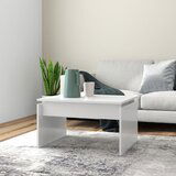 vidaXL Klubska mizica bela 68x50x38 cm iverna plošča Cene