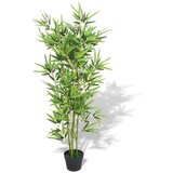  Umjetni Bambus s Lončanicom 120 cm Zeleni | shoptok.hr
