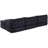  Modularni poufovi 4 kom antracitna tkanina | shoptok.hr