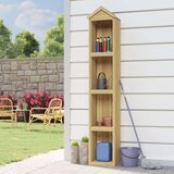 vidaXL Vrtna kućica za alat 40 x 33 x 222 cm od impregnirane borovine | shoptok.hr