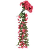  Božična cvetlična girlanda 3 kosi rožnata 85 cm, (21415666) | Shoptok.si