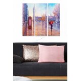 Wallity MDF1051541840_2 Multicolor Decorative MDF Painting (3 Pieces) | Eponuda.ba