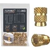Threaded Inserts M5 (50 pieces)