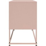 vidaXL TV ormarić ružičasti 100,5x39x60,5 cm čelični | shoptok.hr