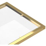  Bočni stolić za računalo prozirni 50x35x65 cm kaljeno staklo | shoptok.hr