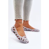 PS1 Women's Rubber Ballerina Flats Grey Salam Cene