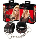 Bad Kitty - srčne okove (črno-rdeče) | Shoptok.si