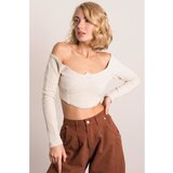 Fashion Hunters Ecru blouse BSL | Shoptok.si