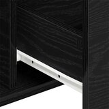  Kreveta Crni hrast 101,5 x 35 x 70 cm Konstruirano drvo | shoptok.hr