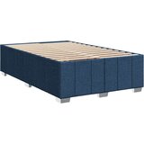 vidaXL Krevet s oprugama i madracem plavi 120 x 190 cm od tkanine | shoptok.hr
