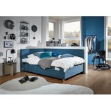 Meise Möbel Plavi kutni dječji krevet s prostorom za odlaganje 90x200 cm Cool – | shoptok.hr
