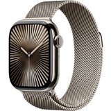 Apple Watch Series 10 GPS + Cellular 42mm Natural Titanium Case with Natural Milanese Loop" | shoptok.hr