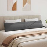 vidaXL jastučići za sofu 2 pcs tamno siva 200 x 40 cm tkanina | shoptok.hr