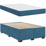  Konstrukcija postelje Temno modra 120 x 190 cm blago, (5000126642) | Shoptok.si