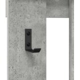  Vješalica za kapute na zidu Betonski sivi 100 x 10 x 100 cm | Eponuda.com