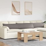vidaXL jastučići za sofu 2 pcs sivo-smeđa 200 x 40 cm tkanina | shoptok.hr