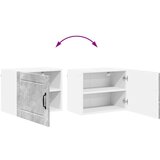 vidaXL Stenska kuhinjska omarica 2 pcs Betonsko siva 50 x 31 x 40 cm | Shoptok.si