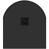  Zidno ogledalo crna 80x35 cm ovalno | Shoptok.si