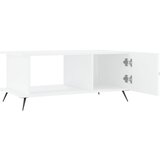  Stolić za kavu bijeli 90 x 50 x 40 cm od konstruiranog drva | shoptok.hr
