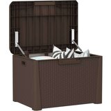  Škatla za shranjevanje rjava 125 L PP | Shoptok.si