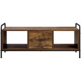  Stolić za kavu Dimljeni hrast 99,5 x 49 x 41 cm | shoptok.hr