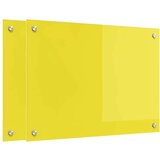  Kuhinjski zaštita 2 pcs Žuta 70 x 50 cm | shoptok.hr