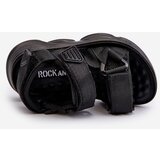 Boto Children's Sandals with Velcro Fastening Black Orretta | Eponuda.ba