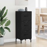  Kreveta Crni hrast 34 x 34.5 x 90 cm Konstruirano drvo | shoptok.hr