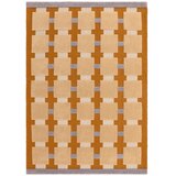 MADE Oker rumena ročno tkana preproga iz mešanice volne 160x230 cm Mallory – Cene