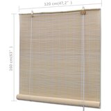  Rolete od prirodnog bambusa 4 kom 120 x 160 cm | shoptok.hr