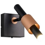 XXXL Crni/u brončanoj boji LED reflektor 20,5x10 cm Ikaris – | shoptok.hr