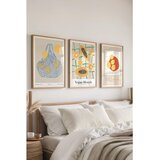 WALLXPERT Č-300558 - 3040 set dekorativnih slika u više boja (3 komada) | Eponuda.com