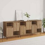  Komode 3 pcs hrast artisan 180 x 35 x 70 cm Konstruirano drvo | shoptok.hr