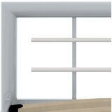  Okvir za krevet sivo-bijeli metalni 90 x 200 cm | shoptok.hr