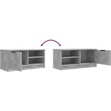 TV ormarići 2 kom boja betona 80x35x36,5 cm konstruirano drvo | shoptok.hr