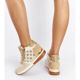 Gemre Beige Wedge Sneakers Knoxville | Shoptok.si