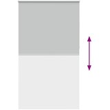 Rolo zavjesa Blackout svijetlo siva 140x230 cm Širina tkanine | shoptok.hr
