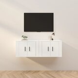vidaXL Zidni TV ormarići 2 kom bijeli 57 x 34 5 x 40 cm Cijene