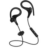 AVIZAR Stereo Bluetooth športne slušalke - Izjemno udobne silikonske ušesne zanke Torbica za shranjevanje - Crna, (20731484) Cene