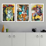 Wallity Set uramljenih slika 3BC_UNPP09, 3 Dela | ePonuda.com