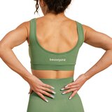 BeastPink Sportski bralette Hyper Olivine | Eponuda.ba
