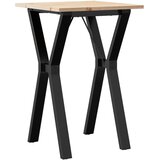  Blagovaonski stol Y-oblika 50x50x75 cm od borovine i čelik | shoptok.hr