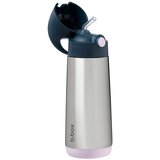 b.box Termovka za pitje s slamico 500 ml – indigo/rožnata | Shoptok.si