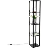 QAZQA Dizajnerska talna svetilka rjasto rjava s 4 LED lučmi - Tianna | Shoptok.si