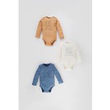 Defacto BabyBoy 3 piece Long Sleeve Long Sleeve Snap Body | shoptok.hr