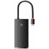 Baseus Hub 6w1 Lite Series USB-C na 2x USB 3.0 + USB-C PD + HDMI + SD/TF (črn), (20773759) | Shoptok.si