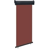 vidaXL Balkonska bočna tenda 80 x 250 cm smeđa | shoptok.hr
